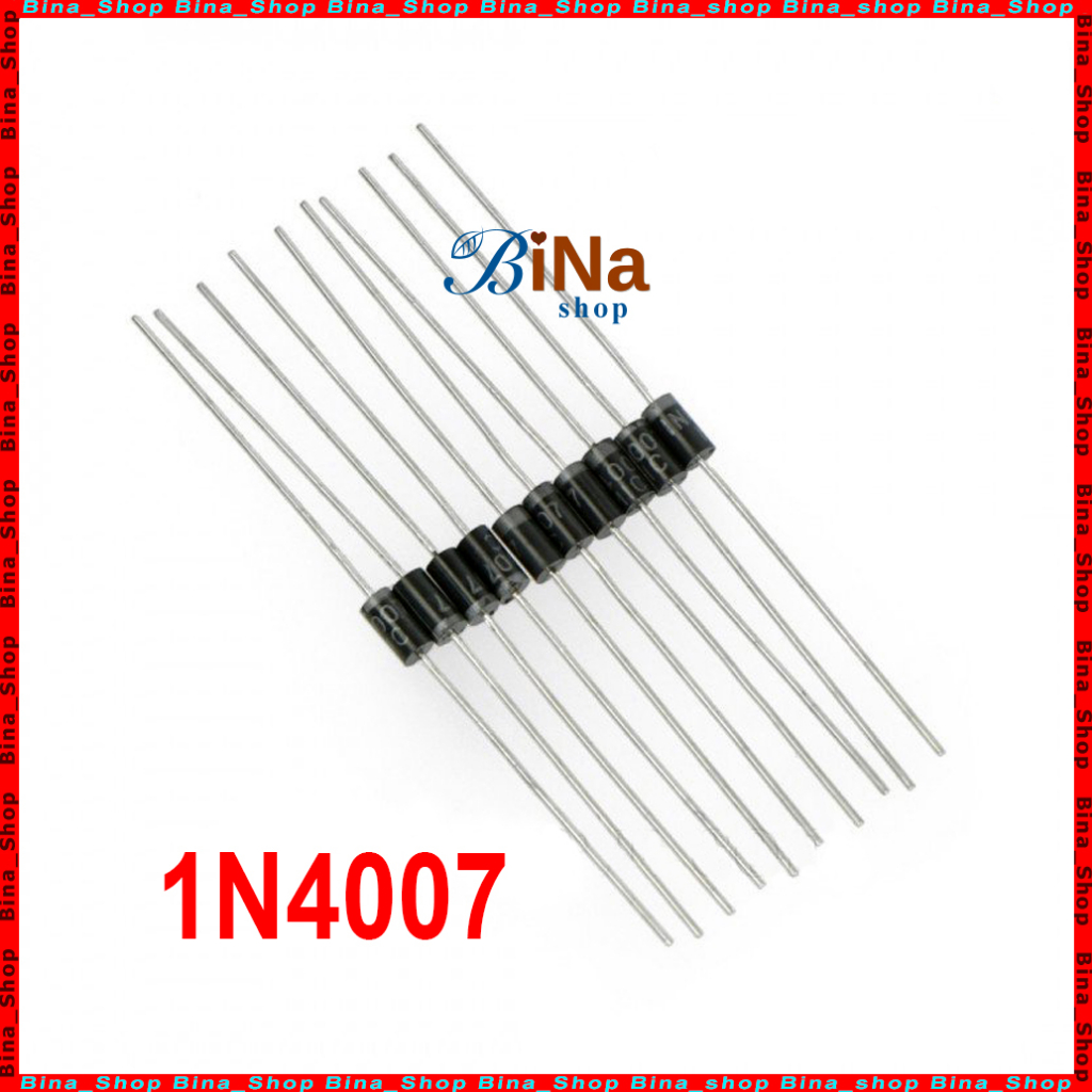 Combo 10 cái/20 cái - Diode 1N4007 1A 1000V - Điốt chỉnh lưu linh kiện ...