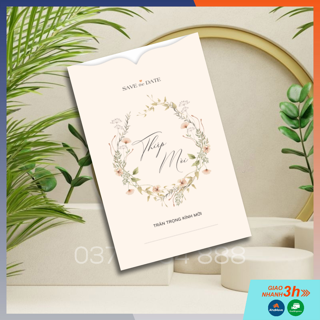 THIỆP CƯỚI PHONG BÌ - CÓ DÂY RÚT - TN 19 | Shopee Việt Nam