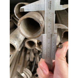 ⭐Ống Inox rỗng Phi 34 - dầy 3mm⭐ Ống Inox dầy Sus 304 - Hỗ trợ cắt theo yêu cầu