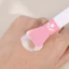 Cây đắp / lấy mặt nạ silicone mềm chân mèo màu hồng cute