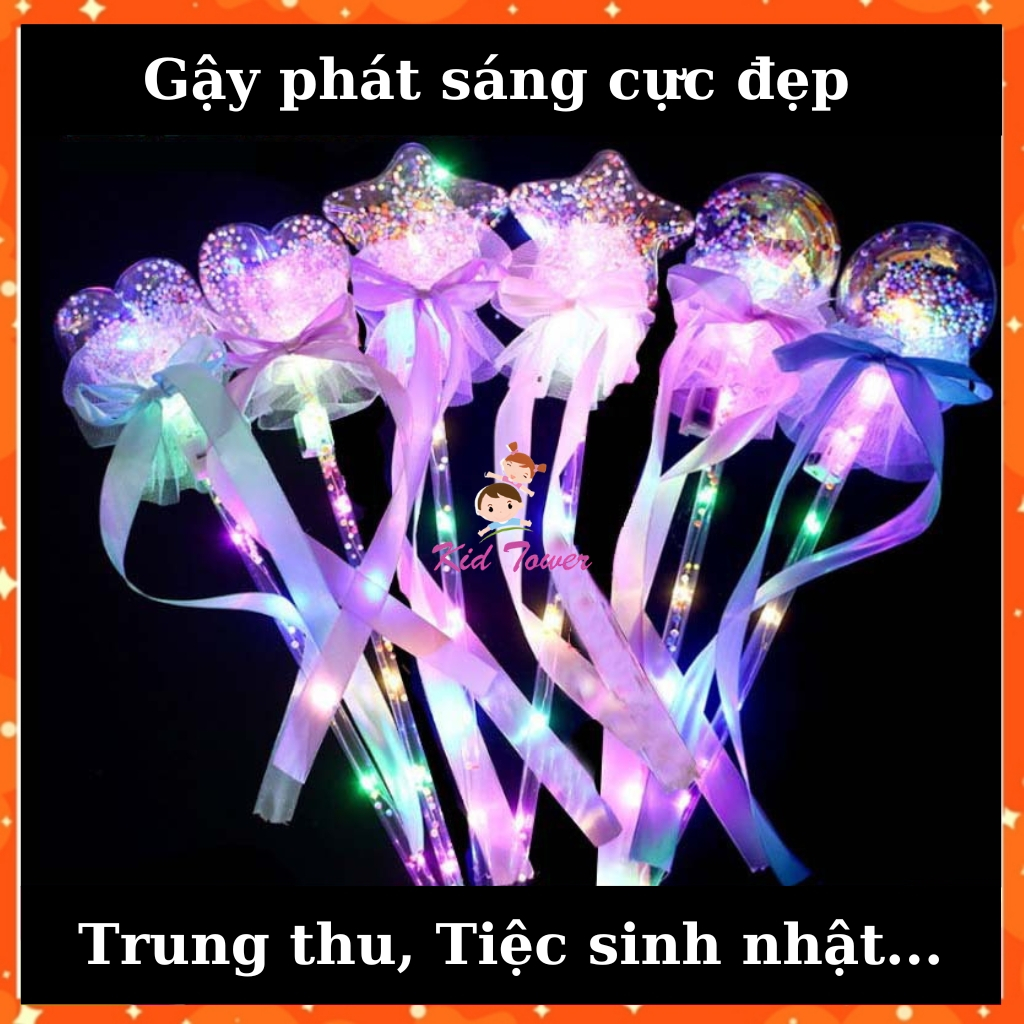 Gậy phát sáng ma thuật đũa thần cho bé chơi Noel Giáng Sinh, Trung Thu, Sinh Nhật, Dự Tiệc
