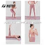 COMBO Dây tập kháng lực JUSTFIT powerband tập tay, tập gym, yoga, thể dục đàn hồi, trợ lực kéo xà