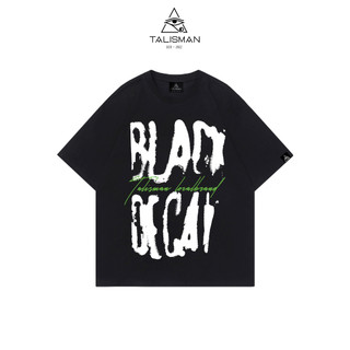 Áo Thun TalismanVN Áo thun in chữ Black T24