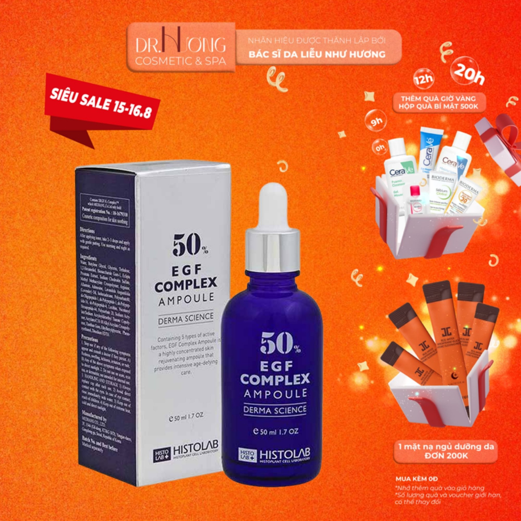 Tinh Chất Trẻ Hóa Da Histolab EGF Complex Ampoule 50 50ml Shopee Việt Nam