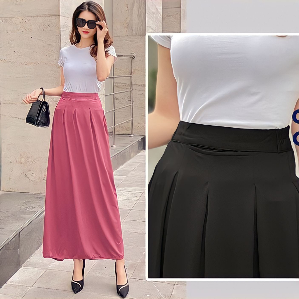 Váy quây chống nắng nữ ,chân váy chống nắng toàn thân 1 lớp vải thông hơi cấp co dãn thoáng siêu mát nhà XUZI.