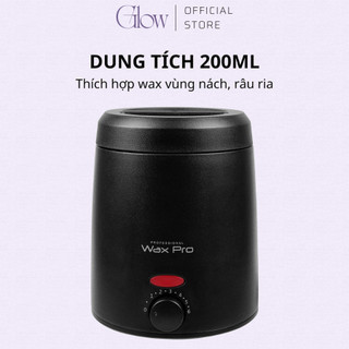 Nồi Nấu Sáp Wax Lông Pro Wax 200 Mini GLOWWAXING Chống Dính Cao Cấp Nấu Sáp Nhanh - 1013