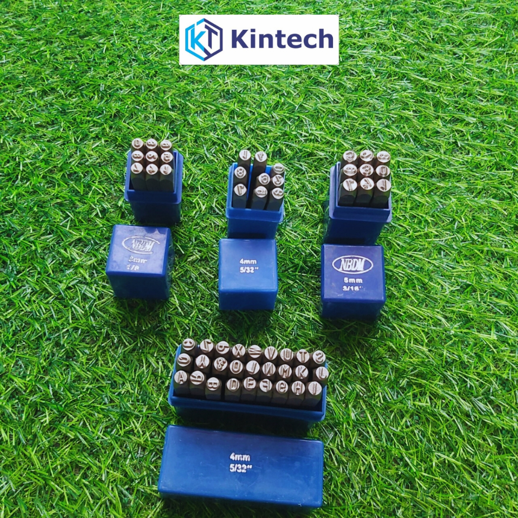 Bộ đóng số , đóng chữ đánh dấu, đục in số, chữ Kintech | Shopee Việt Nam