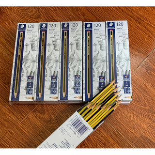 Hộp 12 cây chì Staedtler Đức loại tốt, bút chì Đức Staedtler cao cấp loại chì tốt, chì Đức cao cấp