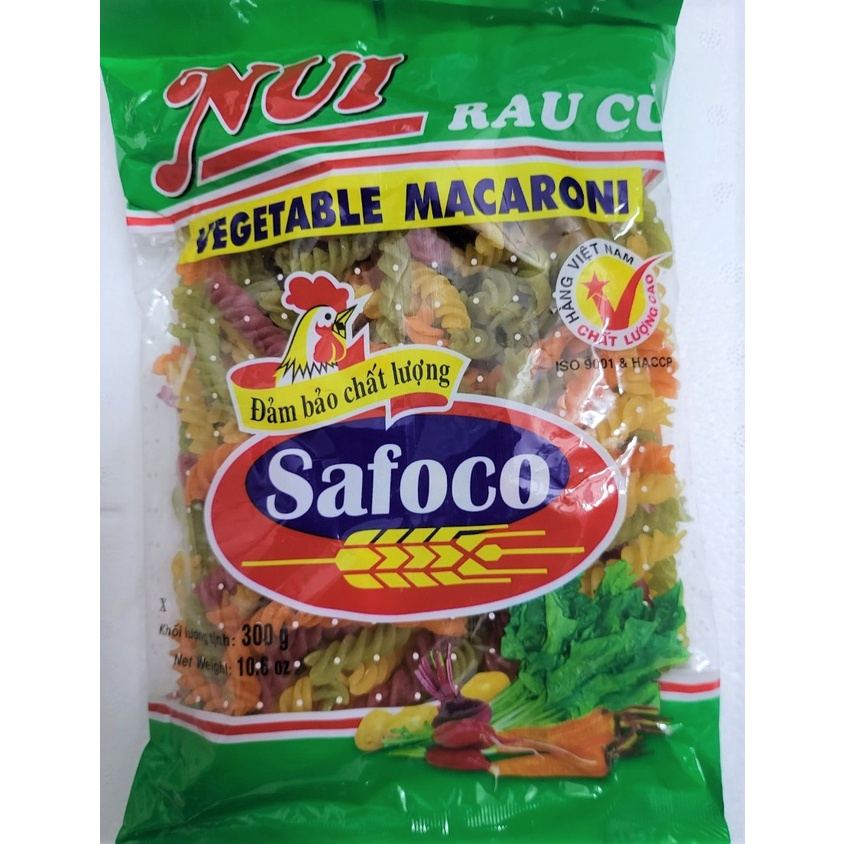 Nui xoắn rau củ healthy safoco gói 300g | Shopee Việt Nam