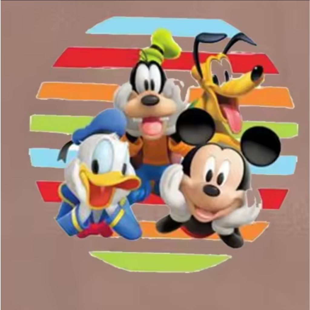 HÌNH ỦI ÁO-Sticker logo CHUỘT MICKEY DỄ THƯƠNG [khuyến mãi ]- ủi trực tiếp lên vải, áo BẰNG BÀN ỦI rất đẹp