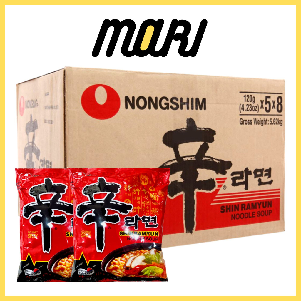 Thùng 40 gói mì Shin Ramyun Nongshim 120g | Shopee Việt Nam
