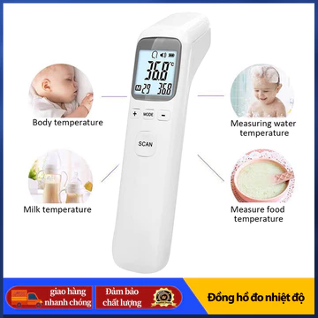 Nhiệt Kế Hồng Ngoại,Nhiệt Kế Điện Tử Cầm Tay,Không Tốn Thời Gian,Đo Nhiệt Độ Siêu Nhanh Chuẩn Xác