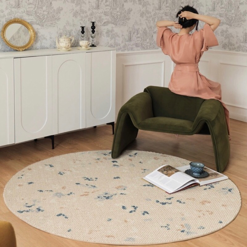 Thảm trải sàn Coco Round cao cấp / Coco Round Rug | Shopee Việt Nam