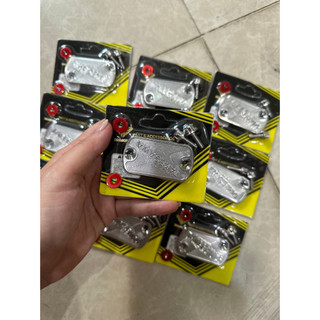 DIAMOND SALAYA -  NẮP DẦU SALAYA CNC INOX 304 - Yamaha,Honda,Vario... kèm ốc và lông đền