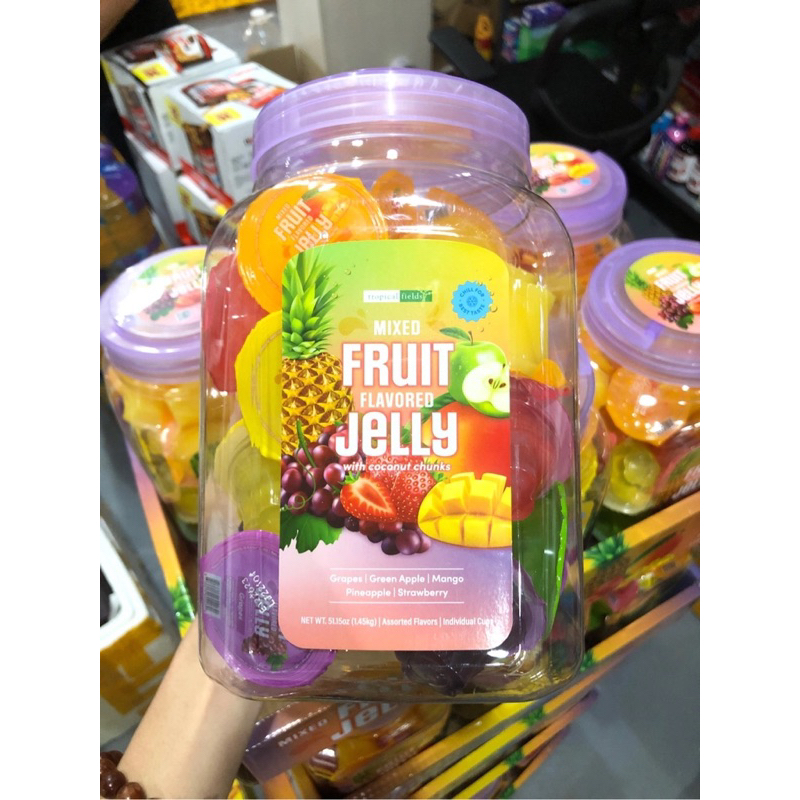 THẠCH RAU CÂU TROPICAL FIELDS MIXED FRUIT FAVORED JELLY (1,45KG