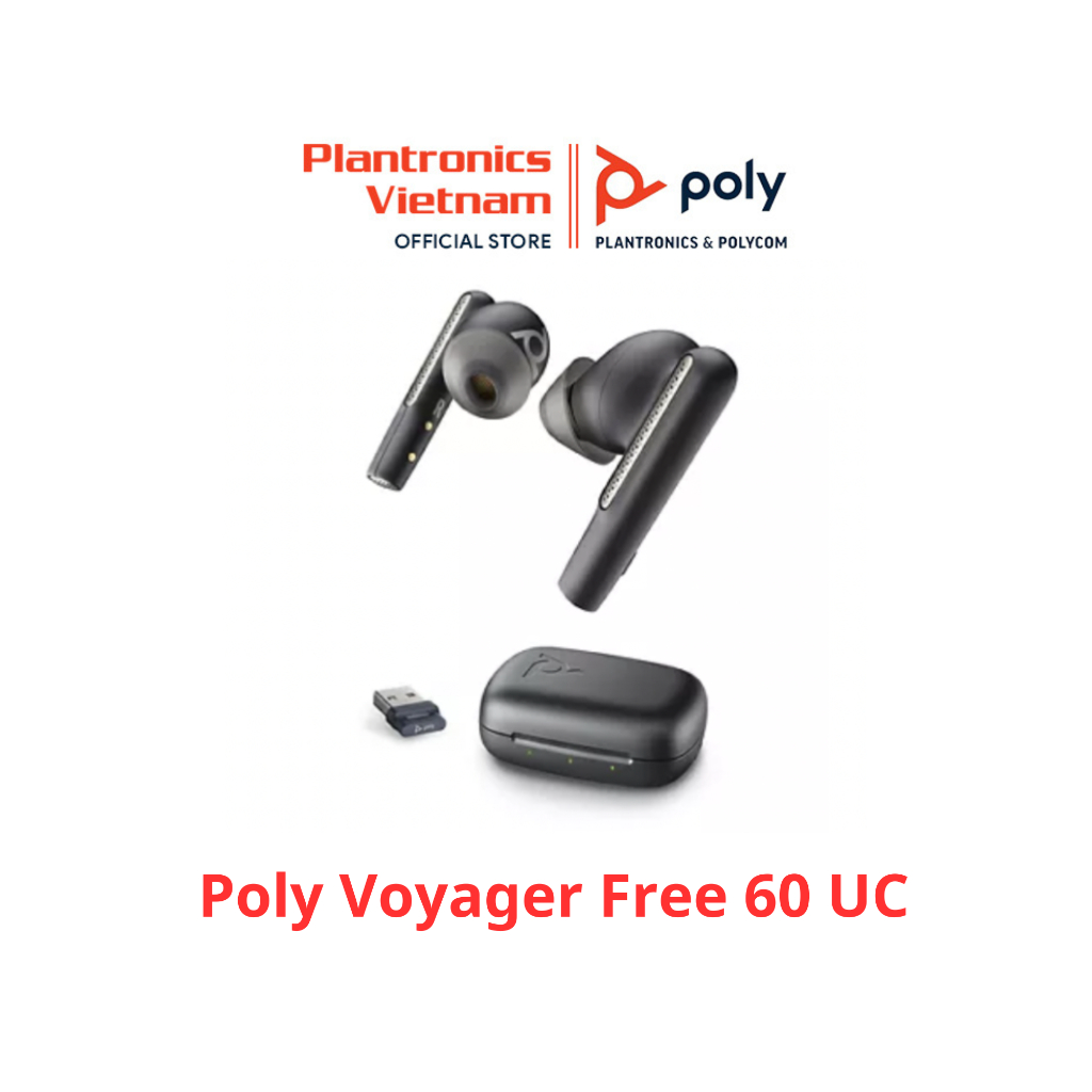 Tai Nghe True Wireless Poly Voyager Free 60 UC | Shopee Việt Nam