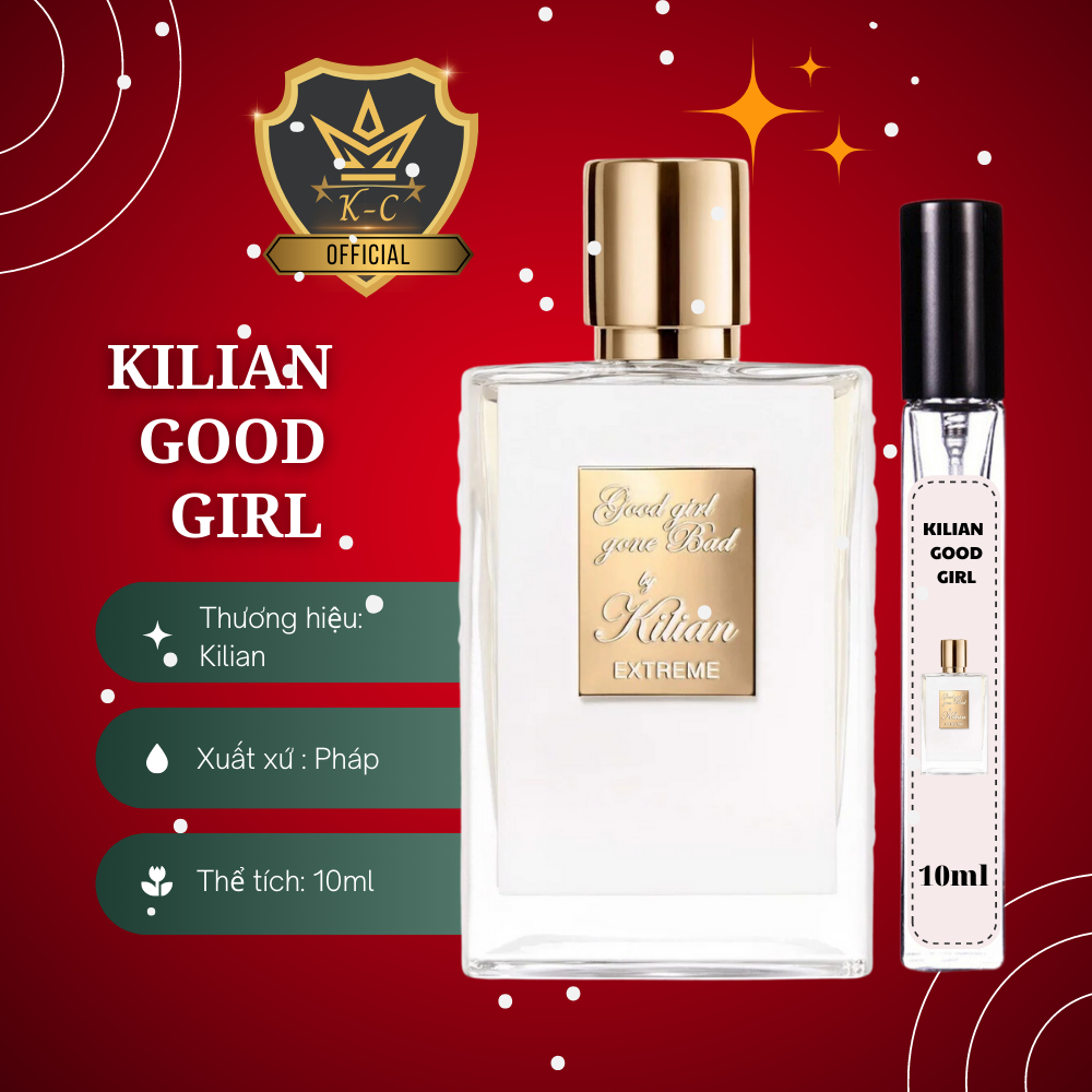 Nước hoa nữ Kilian good girl gone bad (rắn trắng) nước hoa chiết 10ml ...