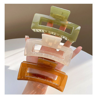 Kẹp Tóc Nhựa Acrylic Cỡ Lớn Chồi accessories Phong Cách Hàn Quốc Cho Nữ K090
