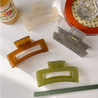 Kẹp Tóc Nhựa Acrylic Cỡ Lớn Chồi accessories Phong Cách Hàn Quốc Cho Nữ K090
