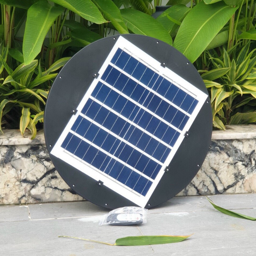 Đèn năng lượng mặt trời UFO 13 trang trí ngoài trời, Đèn đĩa bay 2 tầng 13 khoang 1000W bảo hành 2 năm