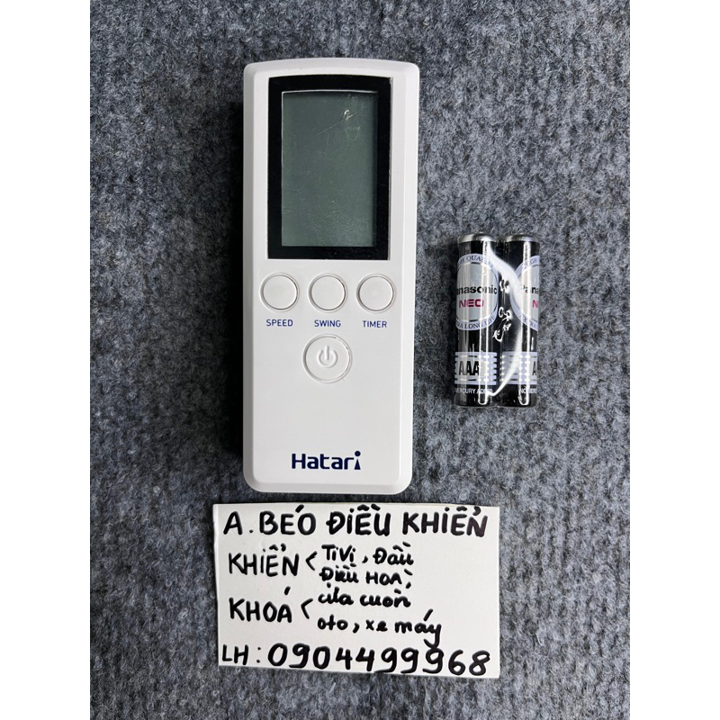 điều khiển quạt HATARI chính hãng mới nguyên 100%. | Shopee Việt Nam