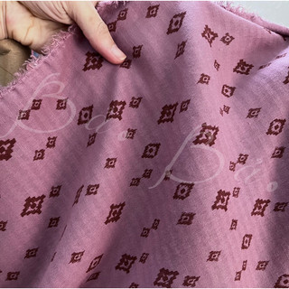 Vải Xô Cotton Dệt Màu Ruốc In Hoạ Tiết Thổ Cẩm Mềm Rũ Mỏng Nhẹ Mát Khổ 1m45