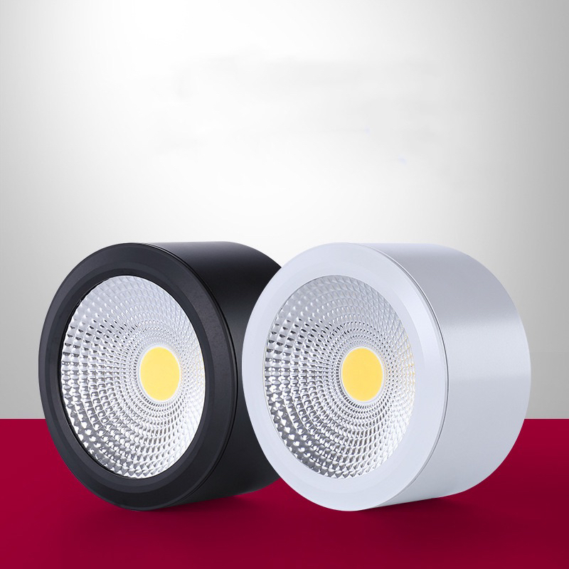 Đèn Led Cao Cấp Ống Bơ ( Đèn Lon) 7w phi 90 3 màu, 12w phi 110 3 màu