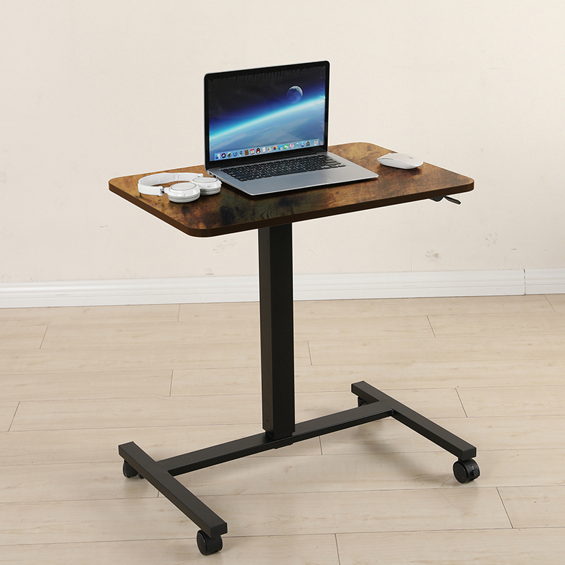 Mxtark 28 inches Single Leg Gas Spring Desk Height Adjustable Table ...