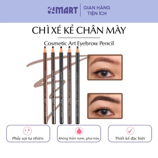 Chì xé kẻ chân mày Cosmetic Art Eyebrow Pencil, bút bóc trang điểm mắt phẩy sợi sắc nét chuyên dùng Makeup đẹp tự nhiên.