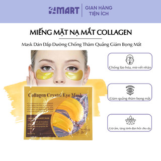 Mặt nạ mắt làm mờ quầng thâm mắt Collagen Crystal Eyes, dưỡng làm giảm nếp nhăn, bọng mắt.