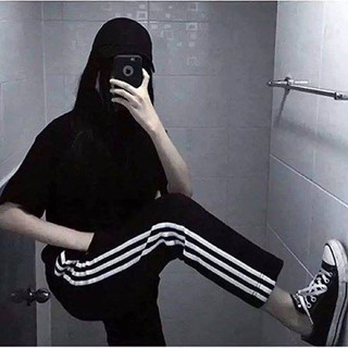 Quần Thể Thao 3 Sọc UNISEX thun co giãn tốt
