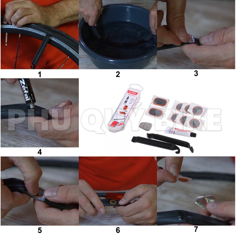 Bộ Dụng Cụ Vá Xe Đạp Nhanh ZEFAL Universal+