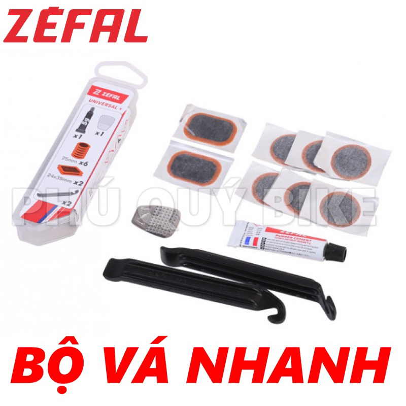 Bộ Dụng Cụ Vá Xe Đạp Nhanh ZEFAL Universal+