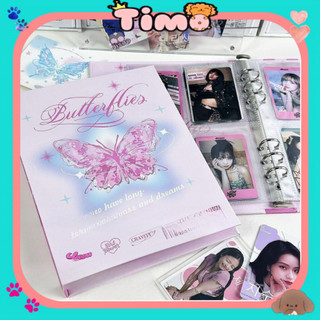 Album Đựng Card Rỗng Sổ Binder Thần Tượng Kpop Butterfly Timo VPBL15