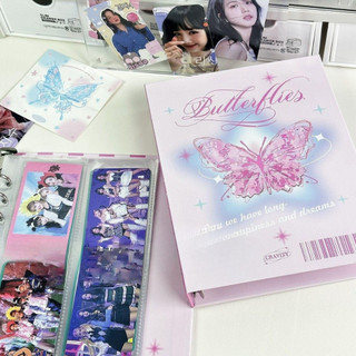Album Đựng Card Rỗng Sổ Binder Thần Tượng Kpop Butterfly Timo VPBL15