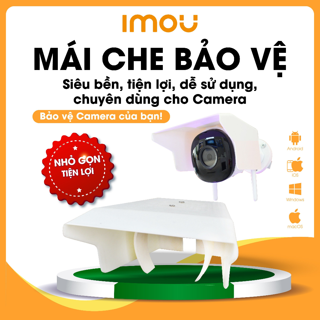 Mái Che Camera Ngoài Trời Chống Nước, Chuyên Dụng Cho Camera IMOU ...