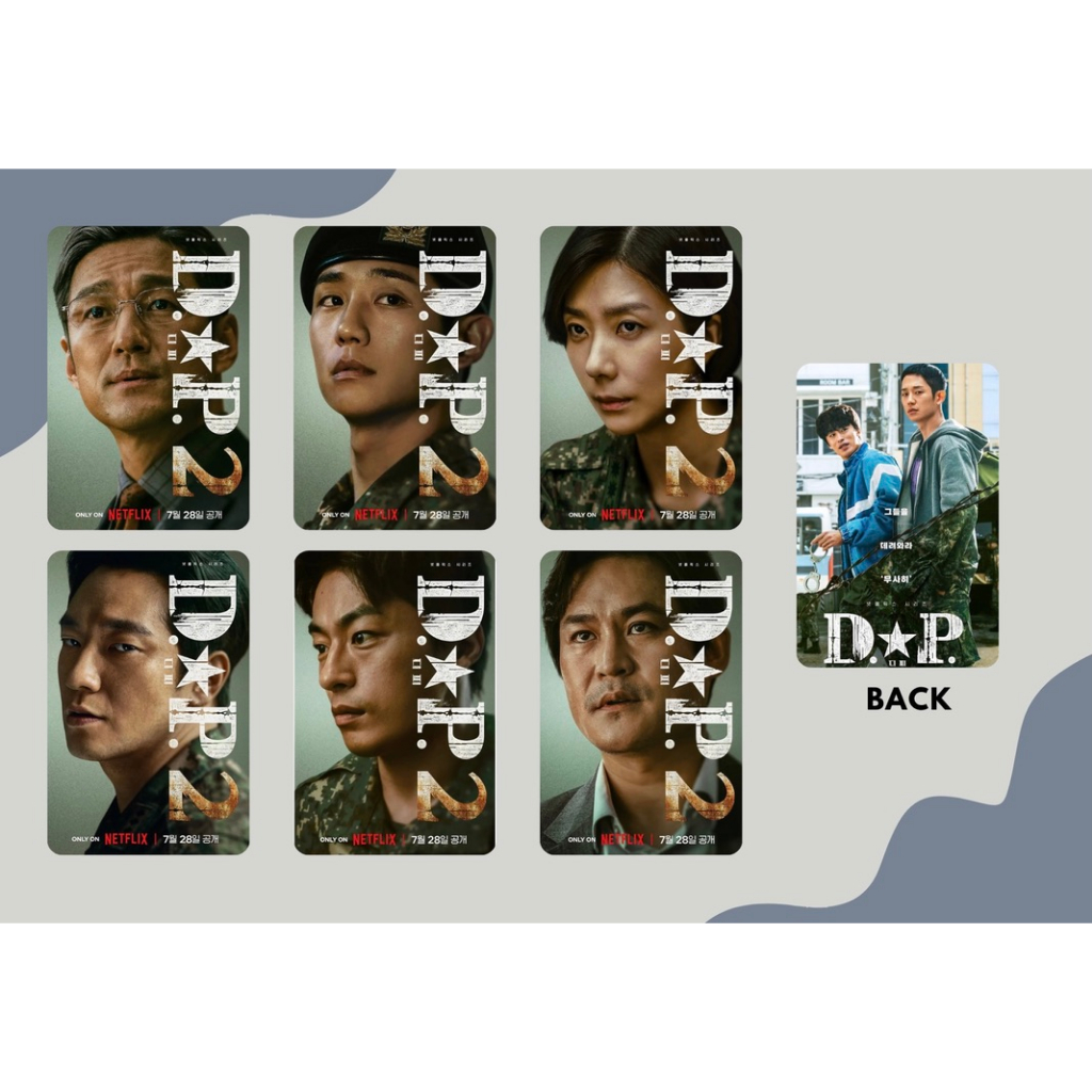 set card bo góc phim "D.P"-"Truy bắt lính đào ngũ"- Jung Hae In