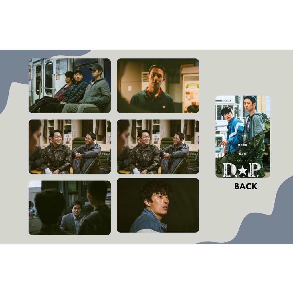 set card bo góc phim "D.P"-"Truy bắt lính đào ngũ"- Jung Hae In