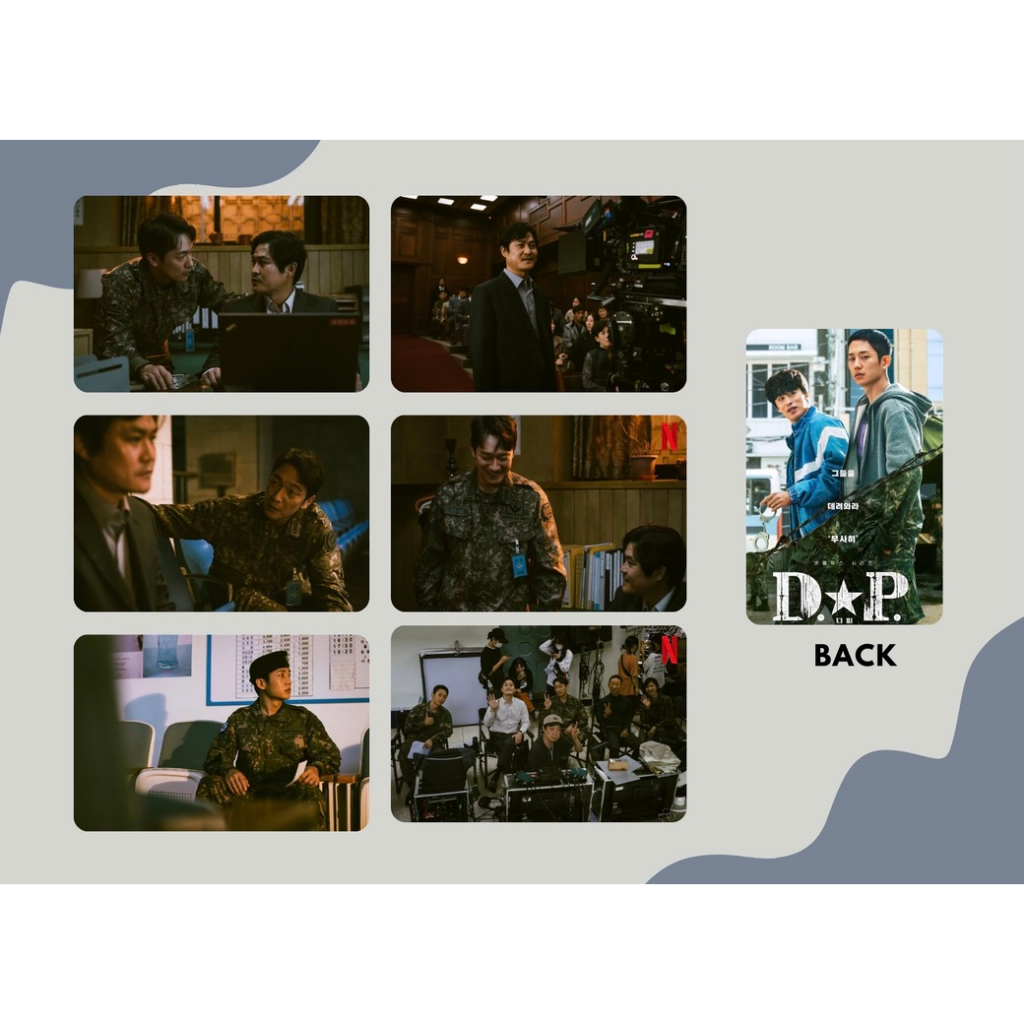 set card bo góc phim "D.P"-"Truy bắt lính đào ngũ"- Jung Hae In