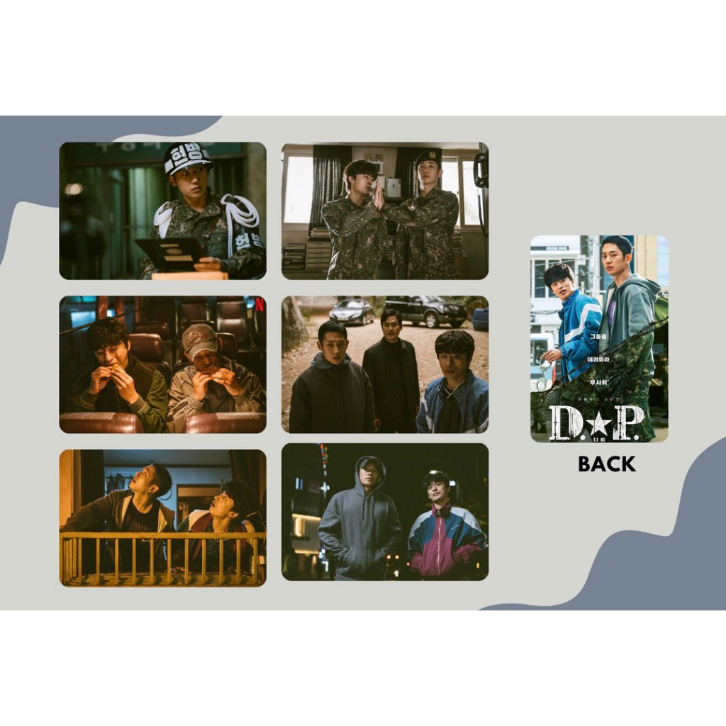 set card bo góc phim "D.P"-"Truy bắt lính đào ngũ"- Jung Hae In