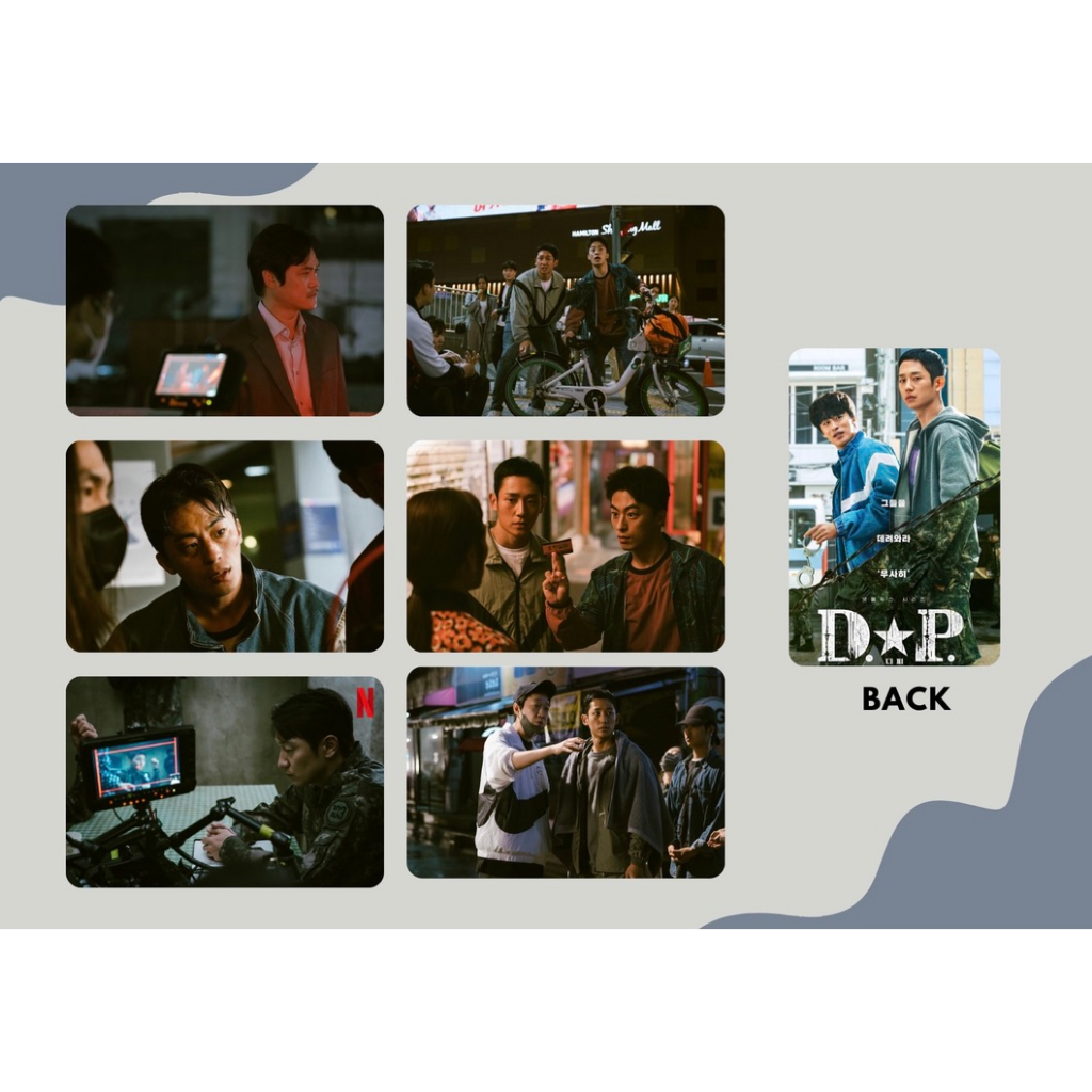 set card bo góc phim "D.P"-"Truy bắt lính đào ngũ"- Jung Hae In