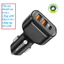 Bộ TẨU Sạc nhanh Mini Cho ôtô-Xe HƠI PD 60W Bộ Chuyển Đổi Tự Động Mẫu Sạc Xe PD+2 cổng QC Mới PD3.0 cao cấp-chính hãng