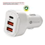 Bộ TẨU Sạc nhanh Mini Cho ôtô-Xe HƠI PD 60W Bộ Chuyển Đổi Tự Động Mẫu Sạc Xe PD+2 cổng QC Mới PD3.0 cao cấp-chính hãng