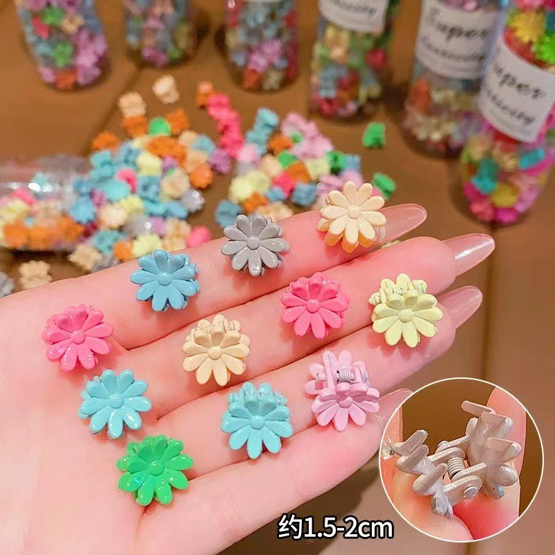 HỘP 100 CHIẾC KẸP NHÍ NHIỀU MÀU DỄ THƯƠNG CHO BÉ (tuyển   )