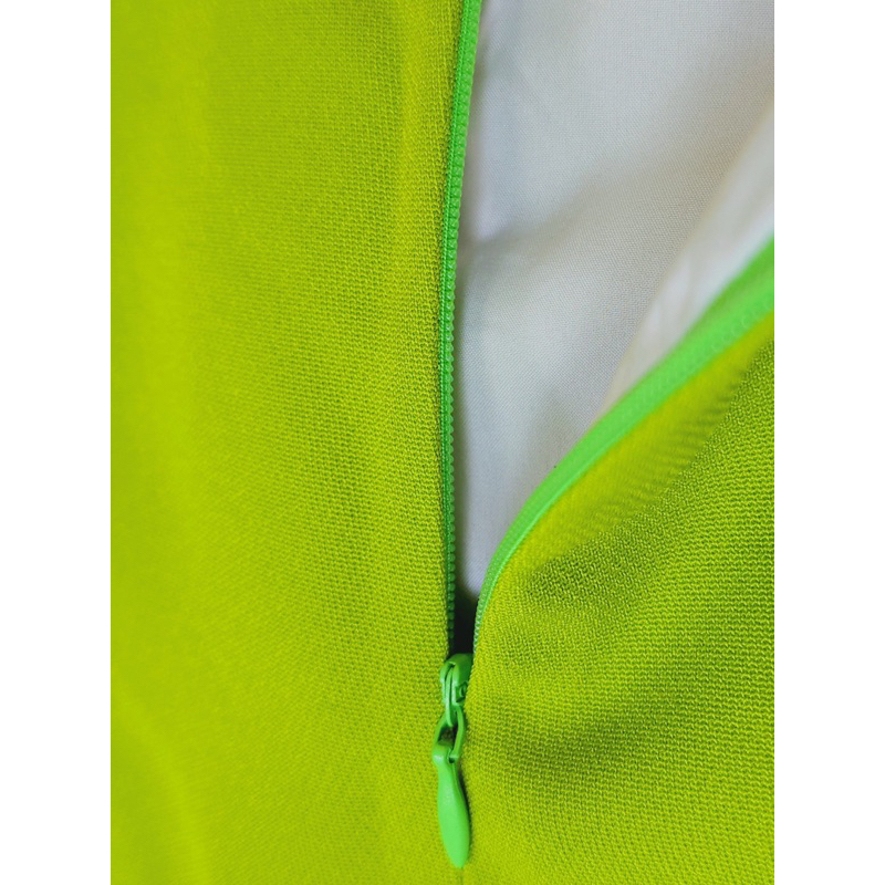 Set Áo blazer nữ & Chân váy xanh neon - chất liệu cao cấp, 2 lớp - lót lụa - MAY THEO SỐ ĐO - Diluclothing