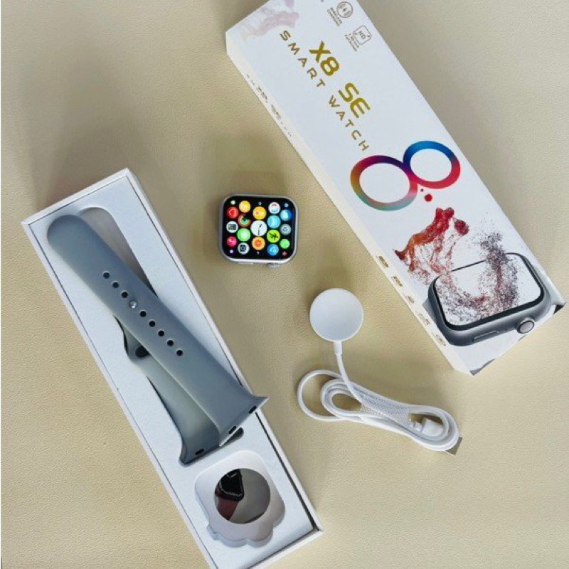 Đồng hồ thông minh Smart watch X8 Se chính hãng, pin trâu, siêu mướt ...