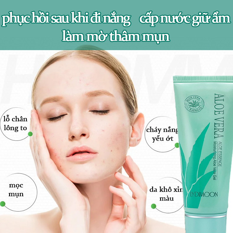 Gel Dưỡng Ẩm Chiết Xuất Lô Hội Soothing & Moisture Aloe Vera 92% Soothing Gel 40g được làm từ tinh chất Nha Đam tự nhiên