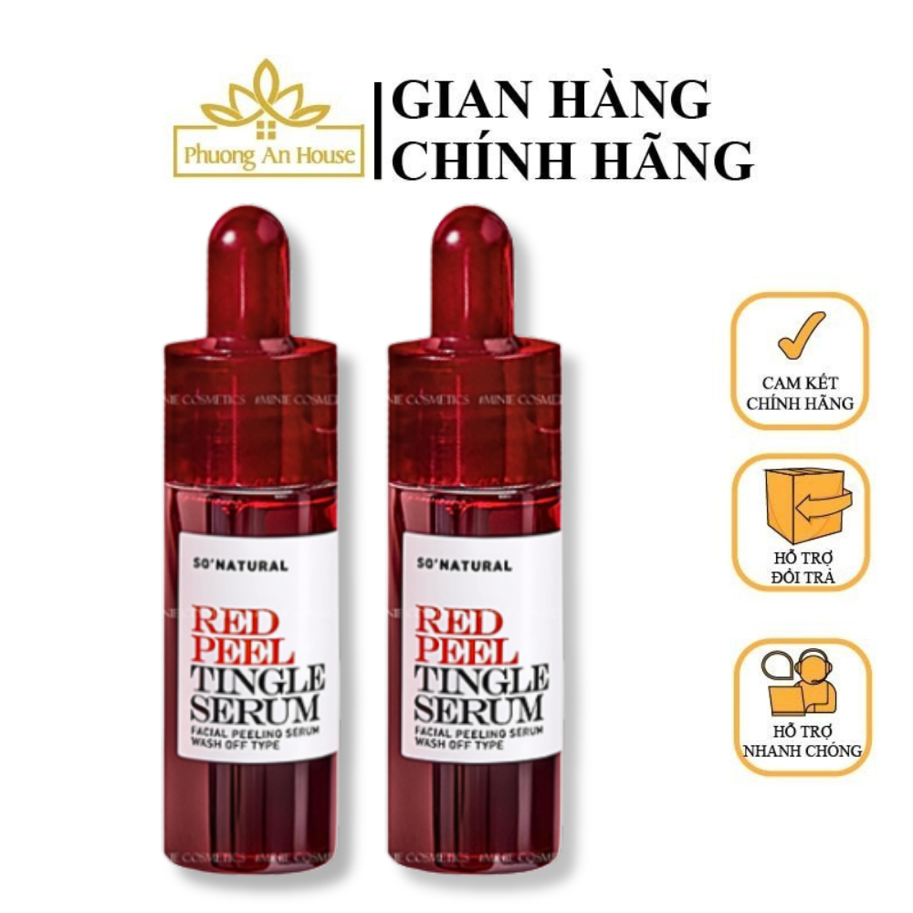 Peel da công nghệ sinh học Red Peel Tingle Serum 11ml (mẫu mới)