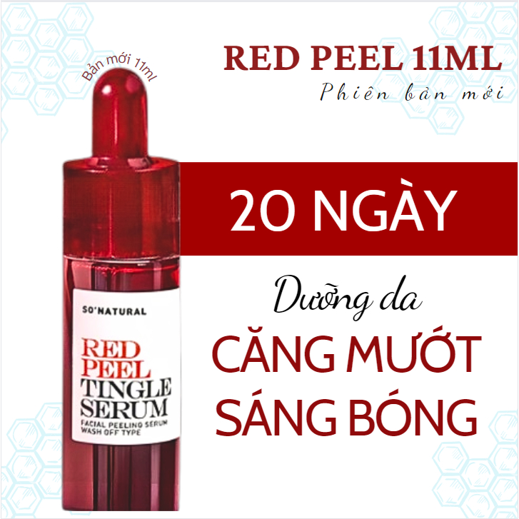 Peel da công nghệ sinh học Red Peel Tingle Serum 11ml (mẫu mới)
