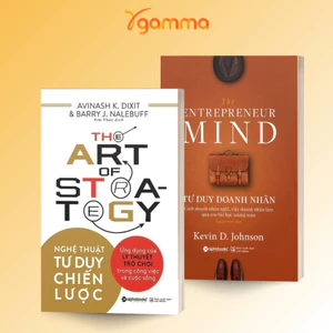 Sách - The Art Of Strategy: Nghệ Thuật Tư Duy Chiến Lược + The Entrepreneur Mind: Tư Duy Doanh Nhân (Alpha Books)